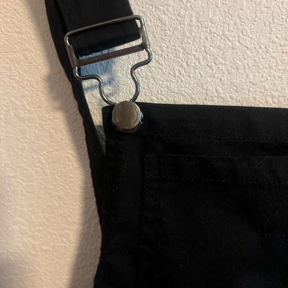 Fashion Nova Black Overalls Size 1X - Picture 3 of 9